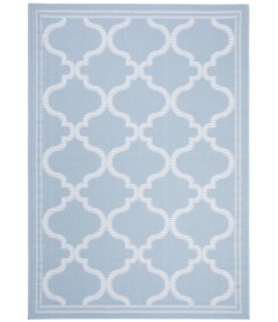Safavieh Bermuda BMU810 Light Blue / Ivory 6'-7" X 6'-7" Square Area Rug