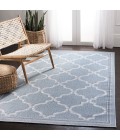 Safavieh Bermuda BMU810 Light Blue / Ivory 6'-7" X 6'-7" Square Area Rug