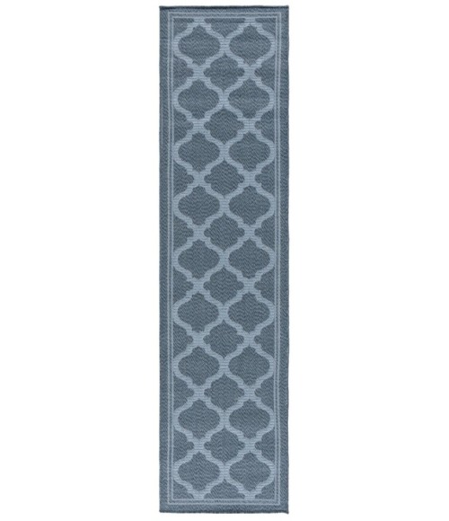 Safavieh Bermuda BMU810 Navy 2' X 8' Runner Area Rug