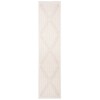 Safavieh Bermuda BMU811 Cream / Beige 2' X 6' Runner Area Rug