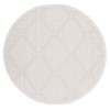 Safavieh Bermuda BMU811 Cream / Beige 8' X 8' Round Area Rug
