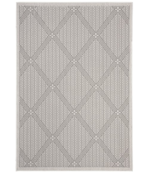 Safavieh Bermuda BMU811 Cream / Grey 5'-3" X 5'-3" Square Area Rug