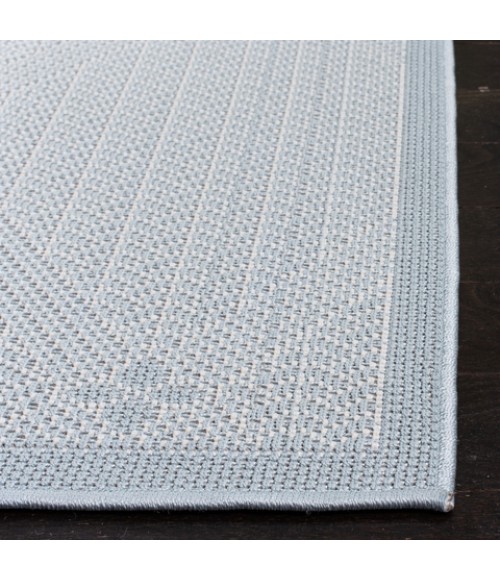 Safavieh Bermuda BMU811 Light Blue / Ivory 2' X 3' Accent Area Rug
