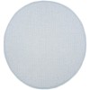 Safavieh Bermuda BMU811 Light Blue / Ivory 8' X 8' Round Area Rug