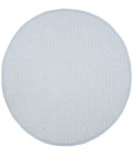 Safavieh Bermuda BMU811 Light Blue / Ivory 8' X 8' Round Area Rug