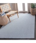 Safavieh Bermuda BMU812 Blue / Creme 2' X 6' Runner Area Rug