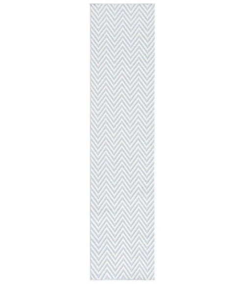 Safavieh Bermuda BMU812 Light Blue / Cream 2' X 8' Runner Area Rug