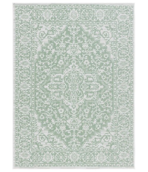 Safavieh Bermuda BMU813 Green / Ivory 8' X 10' Rectangle Area Rug