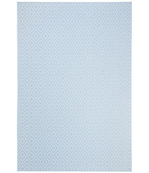 Safavieh Bermuda BMU814 Light Blue / Cream 2' X 12' Runner Area Rug
