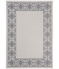 Safavieh Bermuda BMU815 Ivory / Charcoal 5'-3" X 7'-6" Rectangle Area Rug