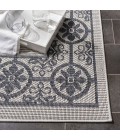 Safavieh Bermuda BMU815 Ivory / Charcoal 5'-3" X 7'-6" Rectangle Area Rug