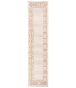 Safavieh Bermuda BMU815 Ivory / Beige 2' X 8' Runner Area Rug
