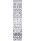 Safavieh Bermuda BMU818 Cream / Navy 2' X 10' Runner Area Rug