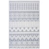 Safavieh Bermuda BMU818 Cream / Navy 5'-3" X 5'-3" Square Area Rug
