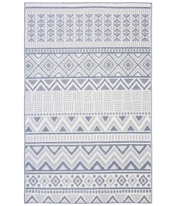 Safavieh Bermuda BMU818 Cream / Navy 5'-3" X 5'-3" Square Area Rug