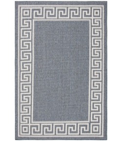 Safavieh Bermuda BMU820 Dark Blue / Ivory 6'-7" X 6'-7" Square Area Rug