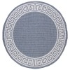Safavieh Bermuda BMU820 Dark Blue / Ivory 5'-3" X 5'-3" Round Area Rug
