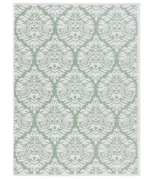 Safavieh Bermuda BMU821 Ivory / Green 8' X 10' Rectangle Area Rug