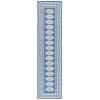 Safavieh Bermuda BMU827 Navy / Ivory 2' X 8' Runner Area Rug