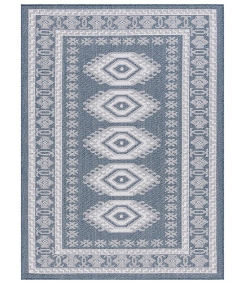Safavieh Bermuda BMU827 Navy / Ivory 8' X 10' Rectangle Area Rug
