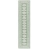Safavieh Bermuda BMU827 Green / Ivory 2' X 8' Runner Area Rug