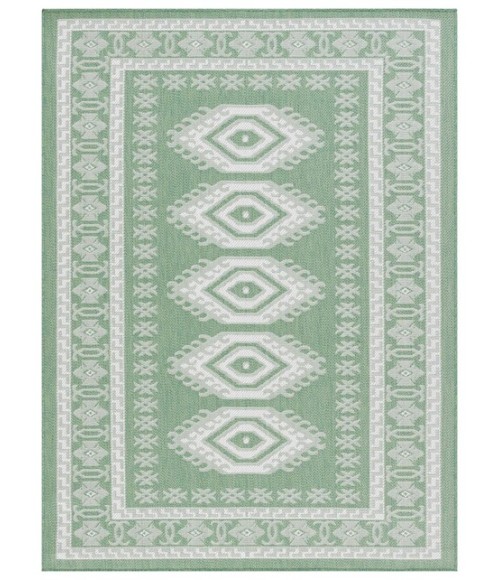 Safavieh Bermuda BMU827 Green / Ivory 8' X 10' Rectangle Area Rug