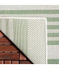 Safavieh Bermuda BMU828 Green / Ivory 2' X 8' Runner Area Rug