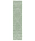 Safavieh Bermuda BMU851 Green / Ivory 2' X 8' Runner Area Rug