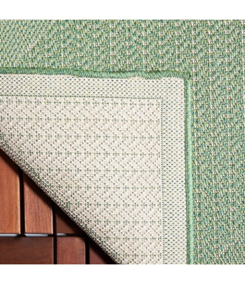 Safavieh Bermuda BMU851 Green / Ivory 8' X 10' Rectangle Area Rug