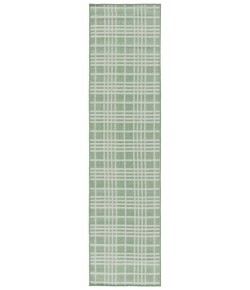 Safavieh Bermuda BMU860 Green / Ivory 2' X 8' Runner Area Rug