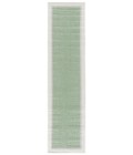 Safavieh Bermuda BMU886 Green / Ivory 2' X 8' Runner Area Rug