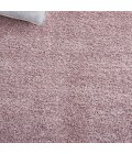 Safavieh Border & Stripe Shag BSP251 Pink / Ivory 2'-2" X 8' Runner Area Rug