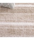 Safavieh Border & Stripe Shag BSP252 Beige / Ivory 5'-3" X 7'-6" Rectangle Area Rug