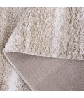 Safavieh Border & Stripe Shag BSP252 Beige / Ivory 5'-3" X 7'-6" Rectangle Area Rug