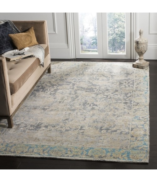 Safavieh Centennial Grey / Blue Rug CEN140 8 ft. X 10 ft. Rectangle - Rugs Town Safavieh Centennial Grey / Blue CEN140 8 ft. X 10 ft. Rectangle Rug