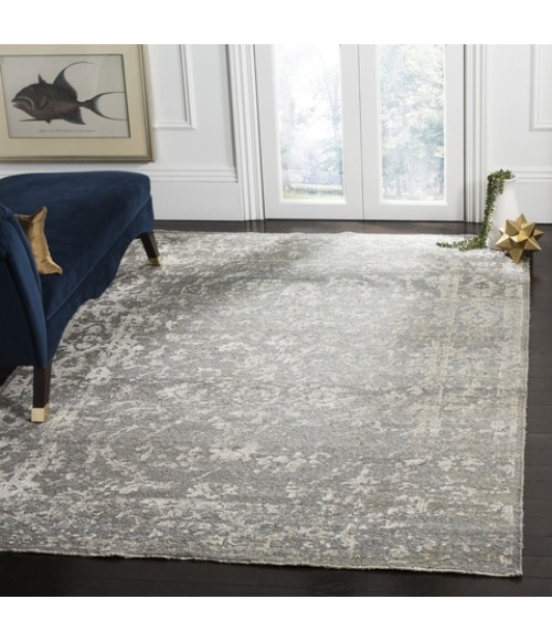 Safavieh Centennial Light Grey / Dark Grey CEN202 6 ft. X 9 ft. Rectangle Rug