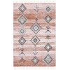 Safavieh Chapel Pink / Turquoise CHP402 8 ft. X 10 ft. Rectangle Rug