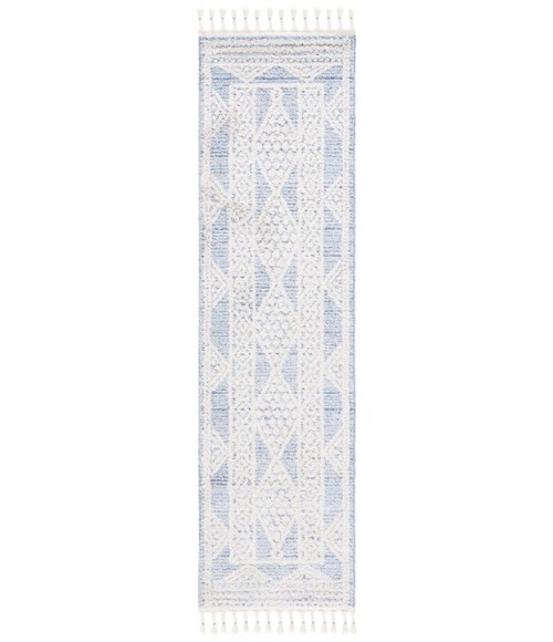 Safavieh Chapel Blue / Ivory CHP404 2 ft. 2 in. X 8 ft. Runner Rug
