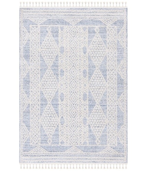 Safavieh Chapel Blue / Ivory CHP404 6 ft. 7 in. X 6 ft. 7 in. Square Rug