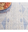 Safavieh Chapel Blue / Ivory CHP404 6 ft. 7 in. X 6 ft. 7 in. Square Rug