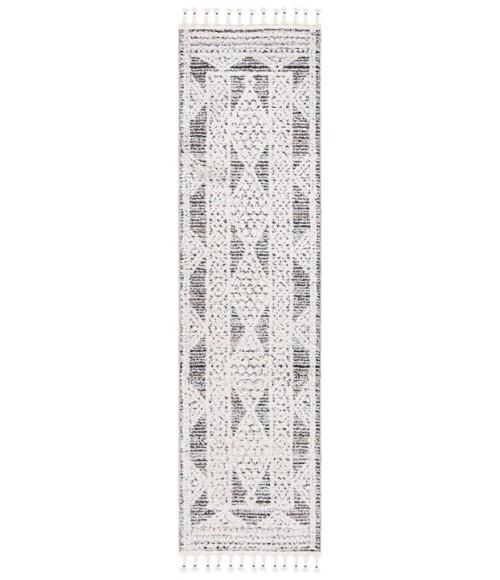 Safavieh Chapel Black / Ivory CHP404 2 ft. 2 in. X 8 ft. Runner Rug