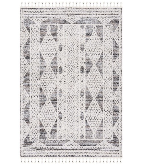 Safavieh Chapel Black / Ivory CHP404 5 ft. 3 in. X 7 ft. 6 in. Rectangle Rug