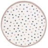 Safavieh Calico Shag Ivory / Taupe CLC102 6 ft. 7 in. X 6 ft. 7 in. Round Rug