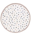 Safavieh Calico Shag Ivory / Taupe Rug CLC102 3 ft. X 3 ft. Round - Rugs Town Safavieh Calico Shag Ivory / Taupe CLC102 3 ft. X 3 ft. Round Rug