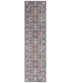 Safavieh Crimson Blue / Black CMS224 2 ft. 2 in. X 8 ft. Runner Rug
