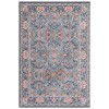Safavieh Crimson Blue / Black CMS224 4 ft. X 6 ft. Rectangle Rug