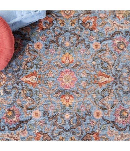 Safavieh Crimson Blue / Black CMS224 2 ft. 2 in. X 8 ft. Runner Rug