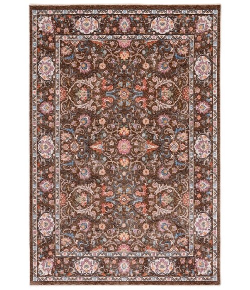 Safavieh Crimson Brown / Blue CMS224 4 ft. X 6 ft. Rectangle Rug