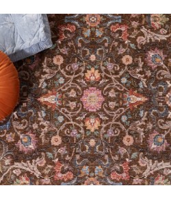 Safavieh Crimson Brown / Blue CMS224 4 ft. X 6 ft. Rectangle Rug