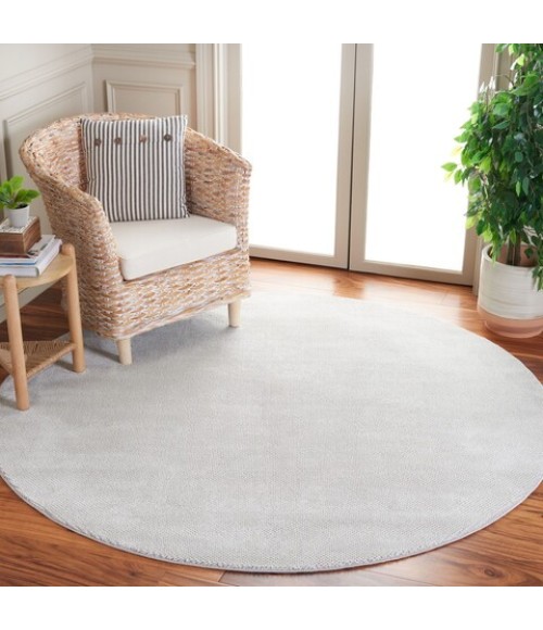 Safavieh Continental Grey CON108 6 ft. 7 in. X 6 ft. 7 in. Round Rug